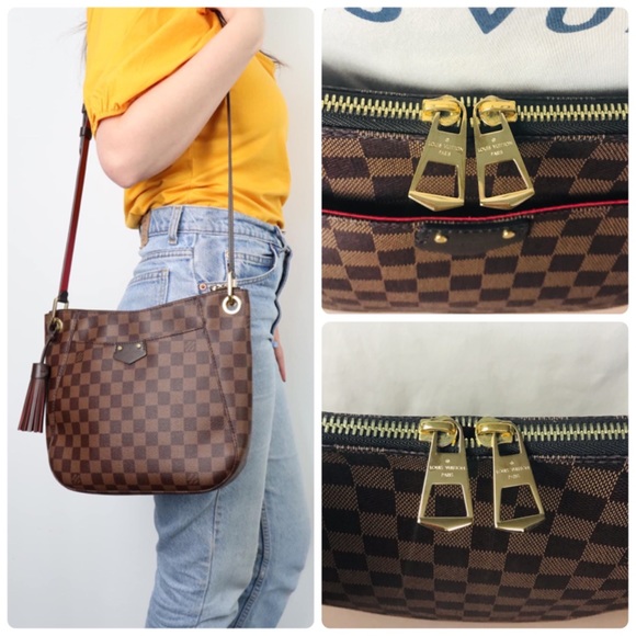 🔥NEW! Gorgeous LOUIS VUITTON Damier Ebene Southbank Besace Crossbody - Picture 10 of 16